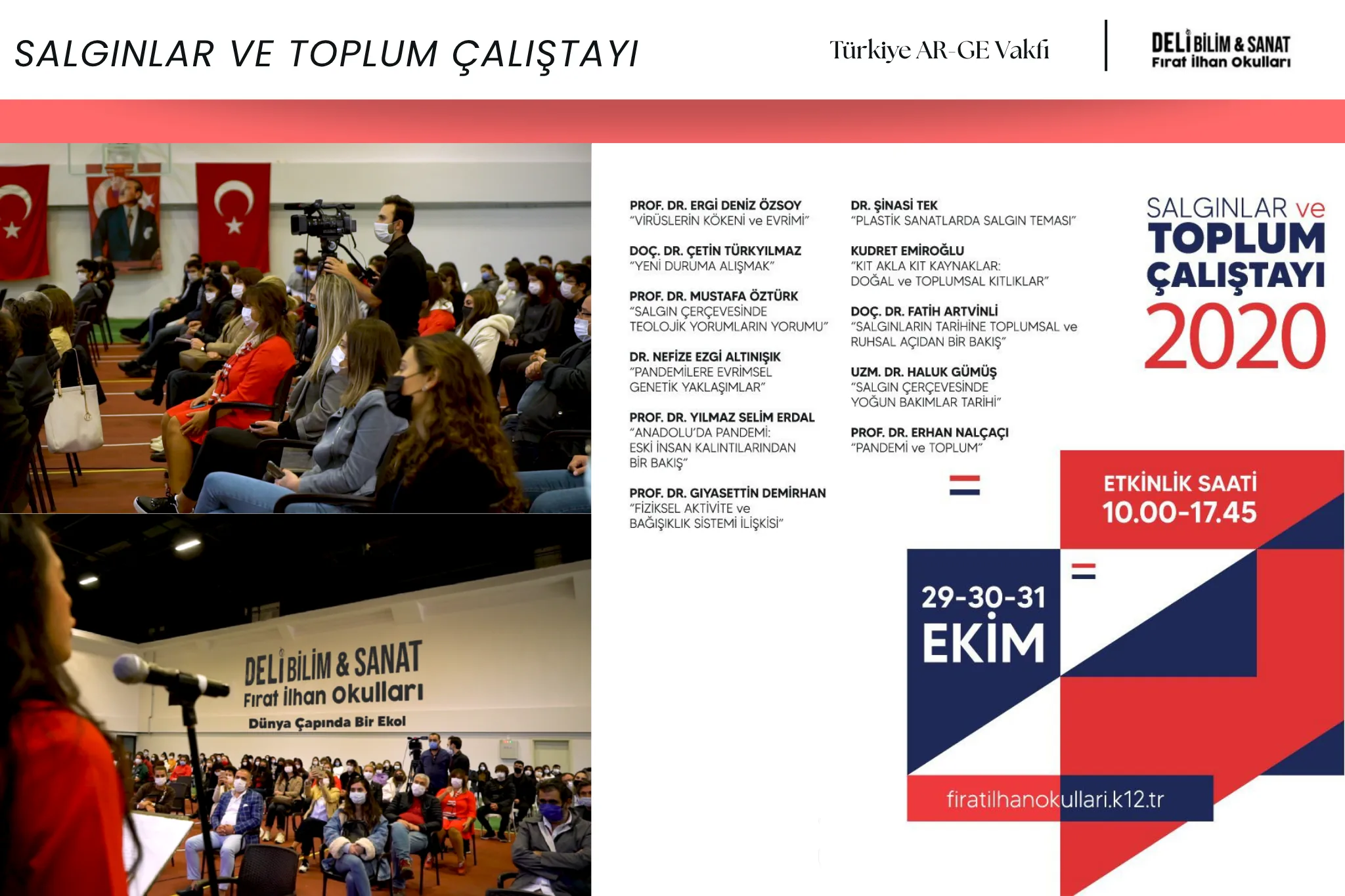 Salgınlar ve Toplum Çalıştayı 2020